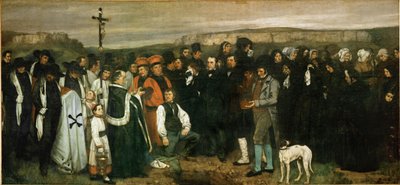 オルナンスでの埋葬 作： Gustave Courbet
