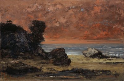 嵐の後、1872 作： Gustave Courbet
