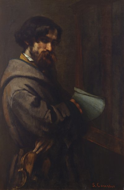 Alphonse Promayet 1822-1872、1851。 作： Gustave Courbet