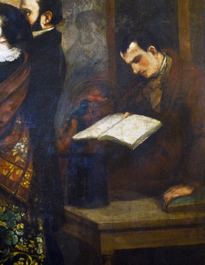 シャルル・ボードレール、「画家のアトリエ」より抜粋 作： Gustave Courbet