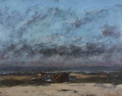 エタニティ（油彩・キャンバス 作： Gustave Courbet