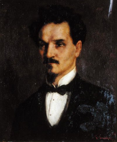 アンリロシュフォール（1830〜1913年）1874年 作： Gustave Courbet