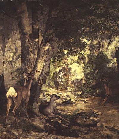 シュブルイユの救済（詳細） 作： Gustave Courbet