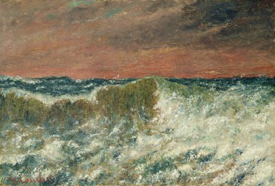 ザ・ウェーブ 作： Gustave Courbet