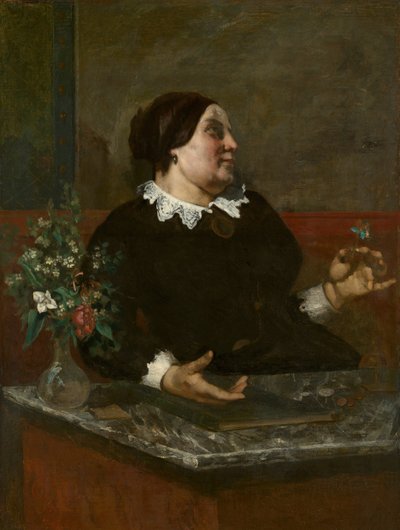 マザー・グレゴワール、1855年および185759年。 作： Gustave Courbet