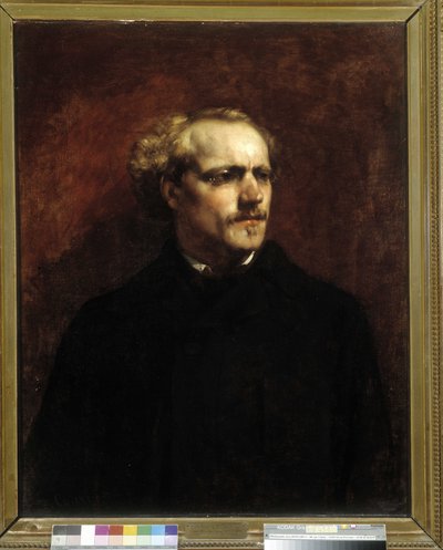 アンドレ・グランジエの肖像 作： Gustave Courbet
