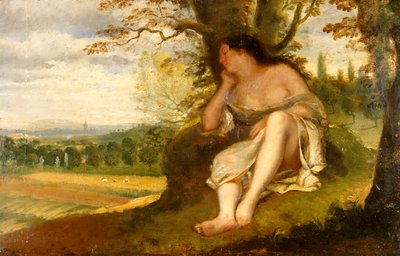 昼寝 作： Gustave Courbet