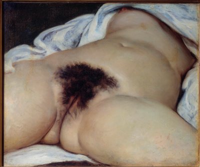 世界の起源 作： Gustave Courbet