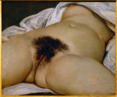 世界の起源 作： Gustave Courbet