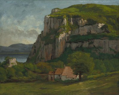 オートピエールの岩、1869年頃 作： Gustave Courbet