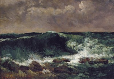ザ・ウェーブ 作： Gustave Courbet