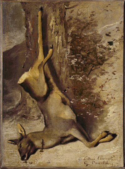 鹿 作： Gustave Courbet
