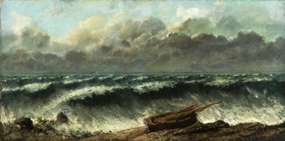 波 作： Gustave Courbet