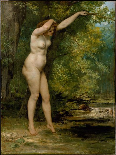 ヤング・バザー 作： Gustave Courbet