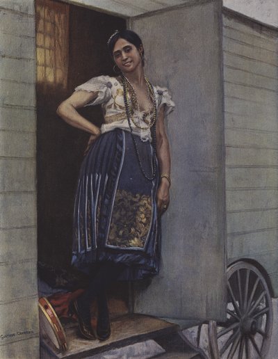 ボヘミアン（ジプシー） 作： Gustave Claude Etienne Courtois