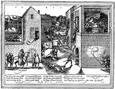 セントバーソロミューズデーの虐殺、1898年 作： Gustave Demoulin