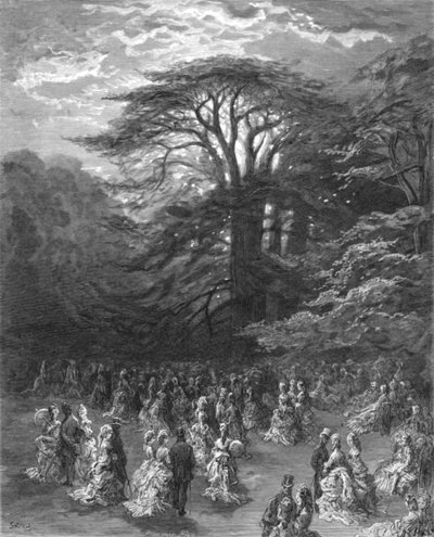 「チズウィック祭」、1872年。 作： Gustave Dore