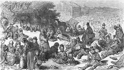 「ダウンズ スケッチ」、1872 年。 作： Gustave Dore