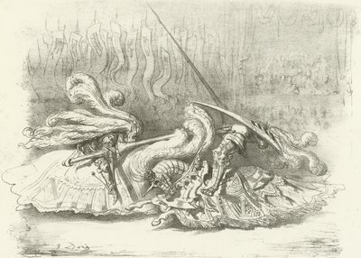 トーナメント-ビューティー・ザ・プライズAD1450（グラビア） 作： Gustave Dore