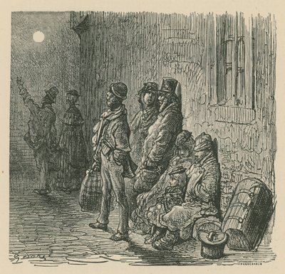 ロンドンの生活の様子 作： Gustave Dore