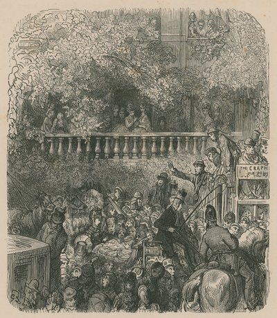 ロンドンの生活の様子 作： Gustave Dore