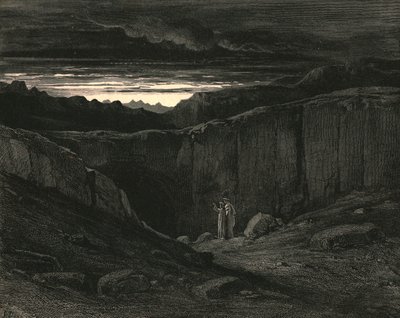 ここに入るあなたがたは、c1890のすべての希望を放棄する。 作： Gustave Dore