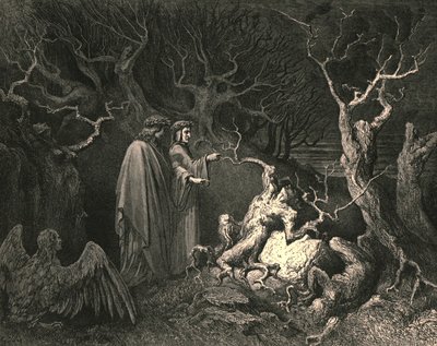 そして、トランクをまっすぐに叫んだ、なぜ私をからかったのか、c1890。 作： Gustave Dore
