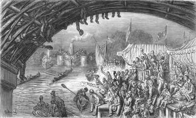 「バーンズ橋」、1872 年。 作： Gustave Dore