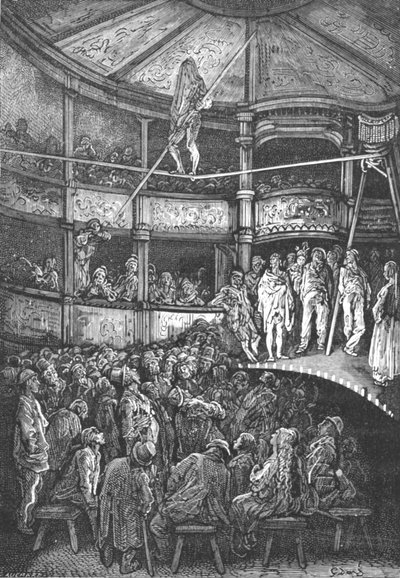 「ショーディッチのブロンディン」、1872年。 作： Gustave Dore