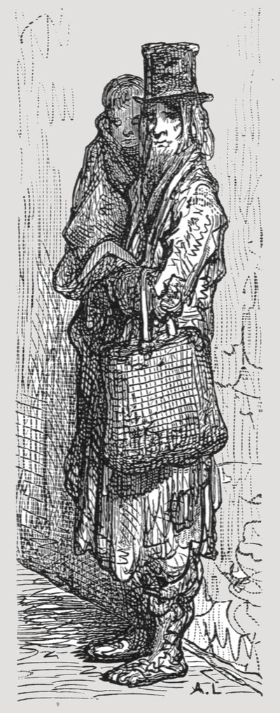 「ブロークン・ダウン」、1872年。 作： Gustave Dore