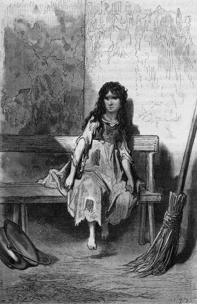 チキータ、テオフィル＝ゴーティエ著『キャプテン・フラカス』のギュスターヴ・ドールによる挿絵 作： Gustave Dore