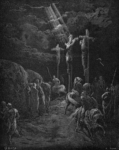 イエスの十字架刑 作： Gustave Dore