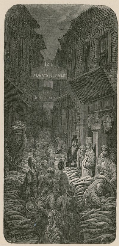 ダークホースレーン、ビリングスゲート 作： Gustave Dore