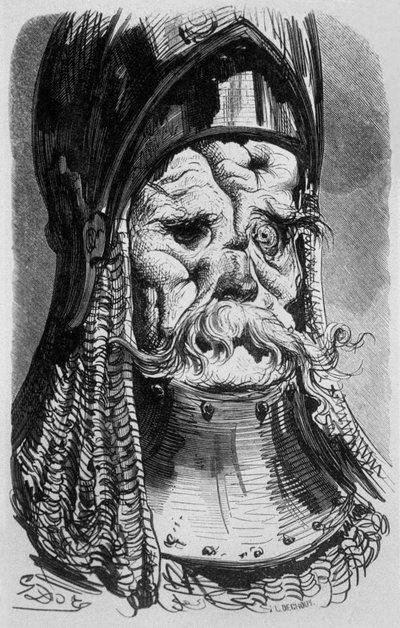 Drolatic Tales オノレ・ド・バルザック作 "Old Tropuat" ギュスターヴ・ドーレ作 "Gustave Dore" デグーニー作 "grave" 1855年 作： Gustave Dore