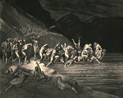 同様の方法で、アダムスの邪悪なパン、c1890。 作： Gustave Dore