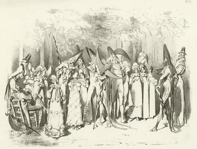 ディレクトリ1798の下のファッション。インクロイブル（グラビア） 作： Gustave Dore