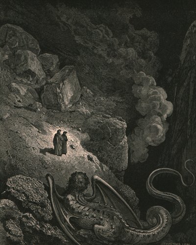 それに加えて、詐欺のその卑劣なイメージが現れました、c1890。 作： Gustave Dore