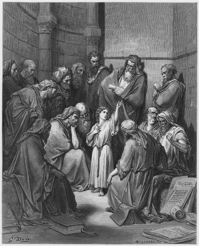 ギュスターヴドール聖書：医師とイエス 作： Gustave Dore