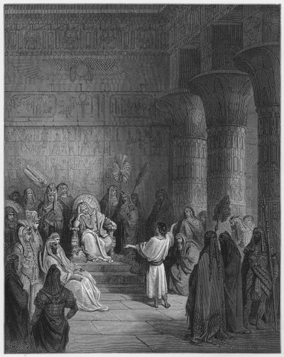 ギュスターヴドール聖書：ジョセフ、ファラオの夢を解釈 作： Gustave Dore