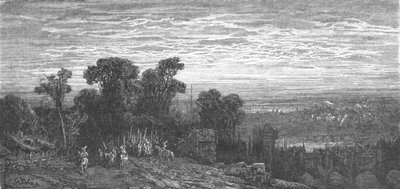 「昔のハムステッド・ヒース」、1872年。 作： Gustave Dore