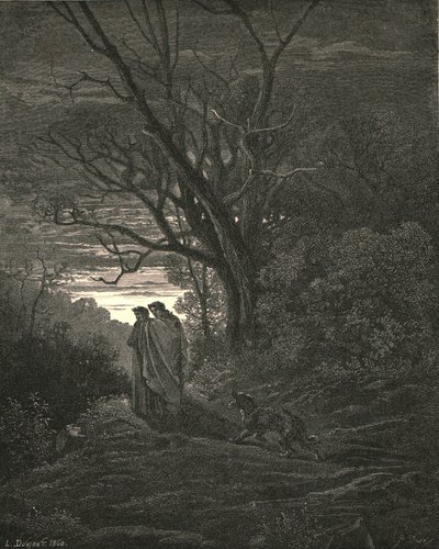 彼は、私が泣いているのを見たとたん、c1890。 作： Gustave Dore