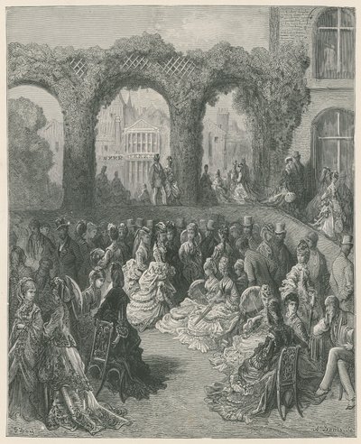 ホーランドハウス、ミドルセックス 作： Gustave Dore