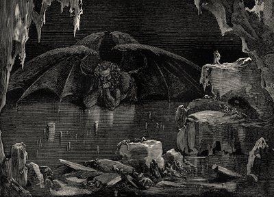 Ilustração para A Divina Comédia - Inferno (La Divina Commedia, L