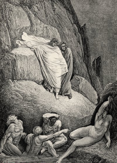 Ilustração para A Divina Comédia - Inferno (La Divina Commedia, L