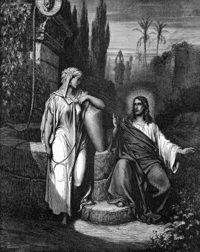イエスとサマリアの女 作： Gustave Dore