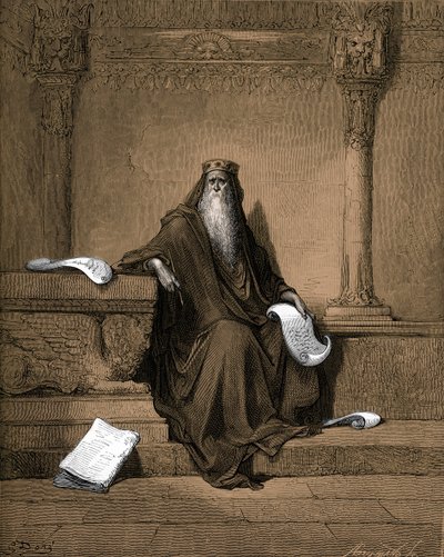 ソロモン王 - 聖書 作： Gustave Dore