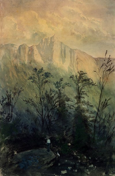 ヴォージュの風景、1883年 作： Gustave Dore
