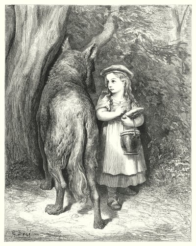 赤頭巾ちゃん;赤頭巾ちゃん 作： Gustave Dore
