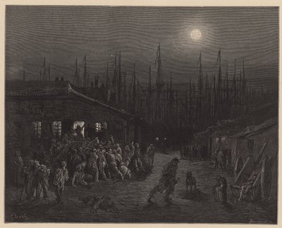 ロンドンドックランズ 作： Gustave Dore