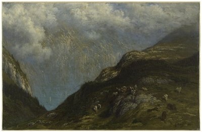山の風景 作： Gustave Dore